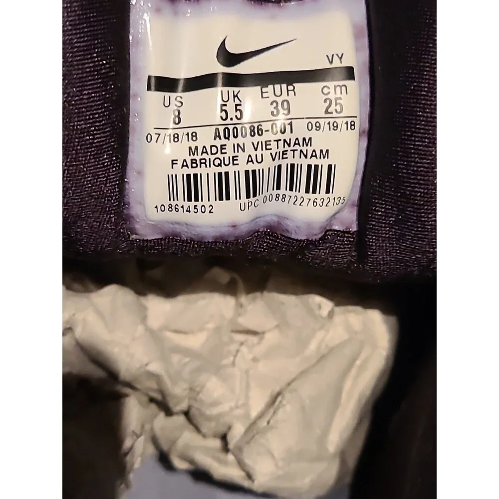 Nike Womens Outburst Premium AQ0086-001 Black Casual Shoes Sneakers US 8 - Picture 8 of 8